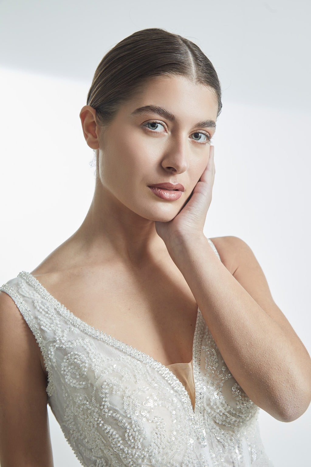 Abito da sposa mod. Astrid - Bianco panna tg.42