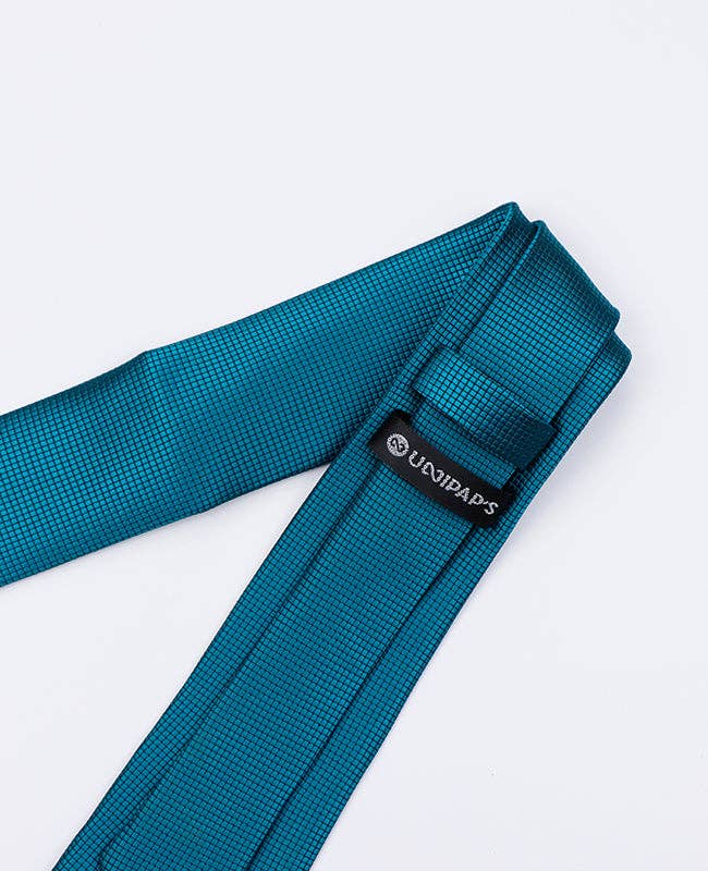 Cravatta Blu n°6 Uomo in Poliestere «Martin»