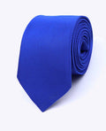 Cravatta Blu n°3 Uomo in Poliestere «Lucien»